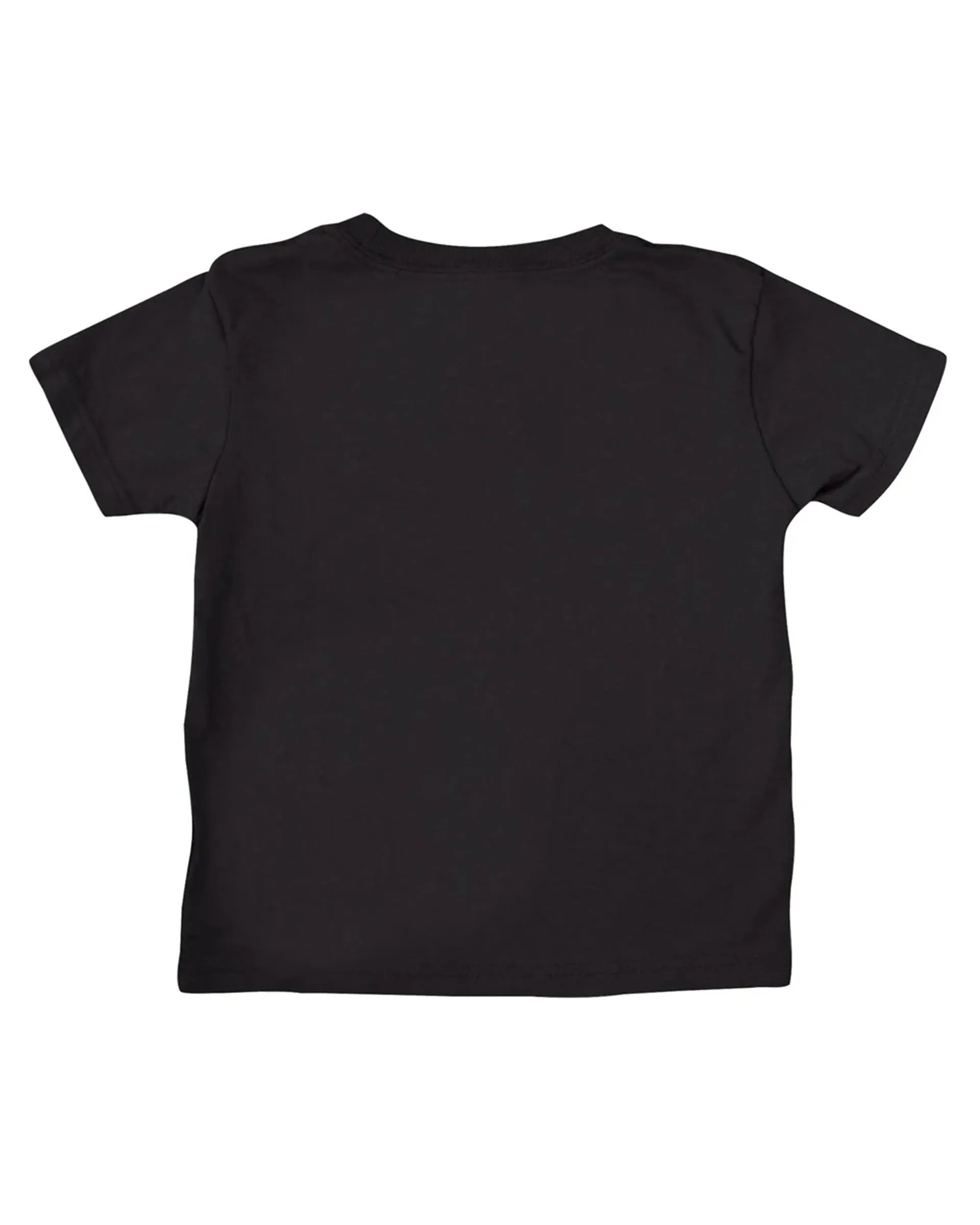 (18M-7) Kinder Schreien Hand Front Kurzarm T-Shirt - Schwarz