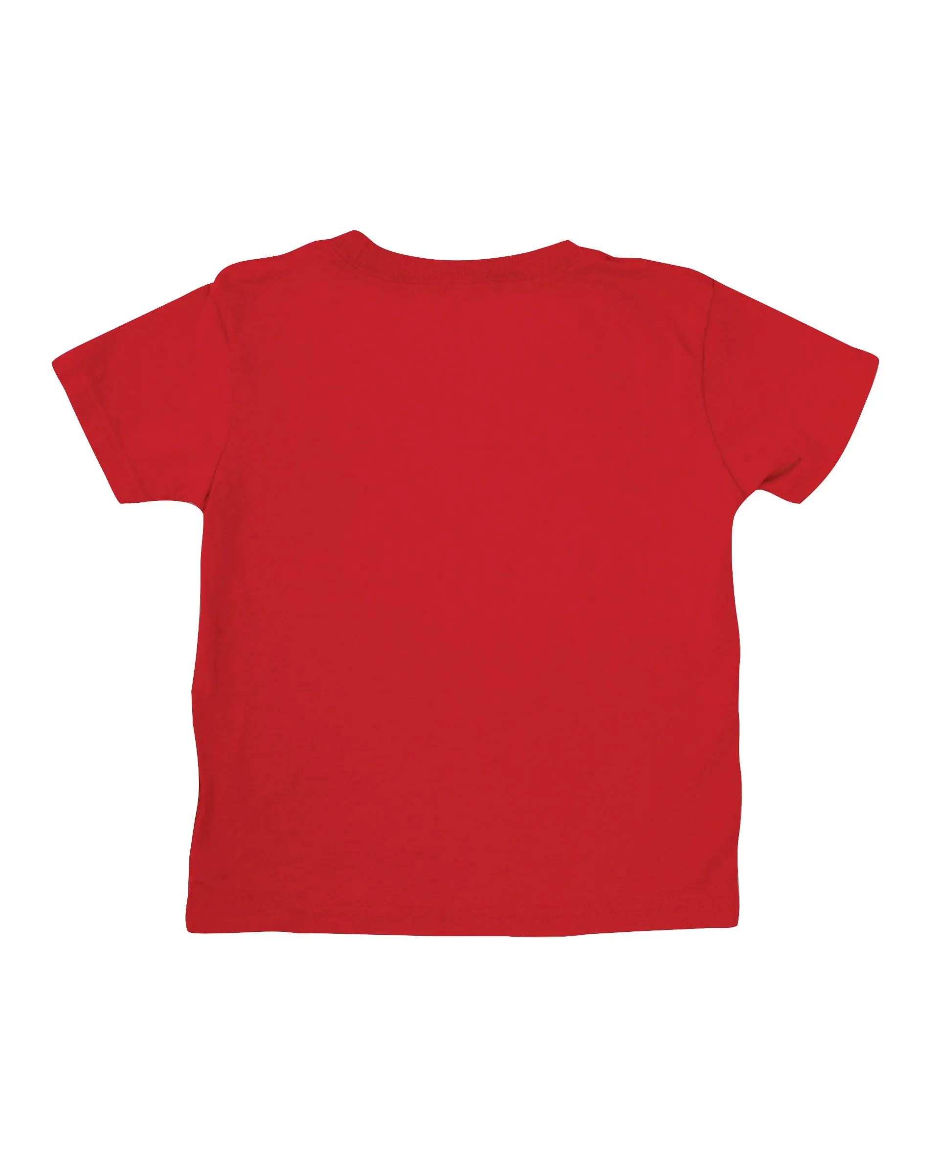 (18M-7) Kinder Schreien Hand Vorderseite Kurzarm T-Shirt - Rot