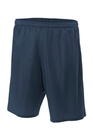 A4 Herren Feuchtigkeitstransportierende Mesh-Shorts - Marineblau