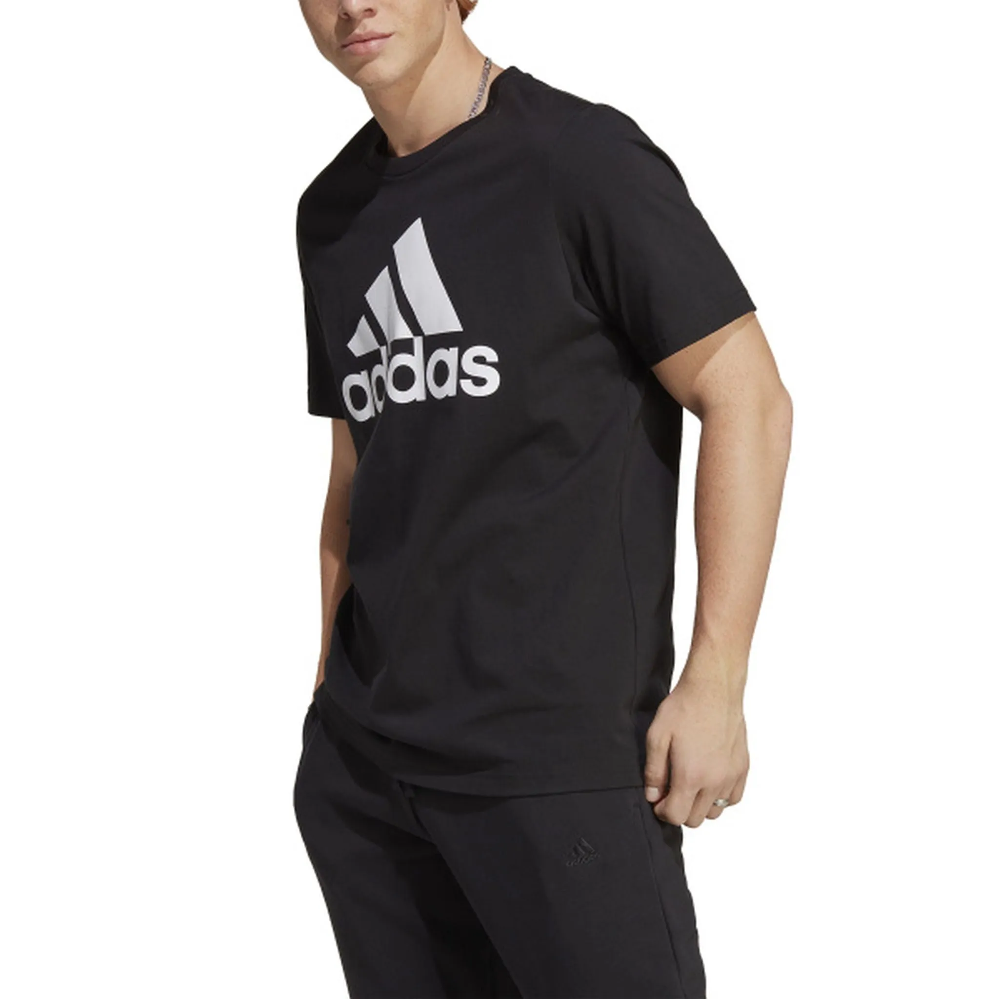 Adidas Herren T-Shirt Essentials mit großem Logo