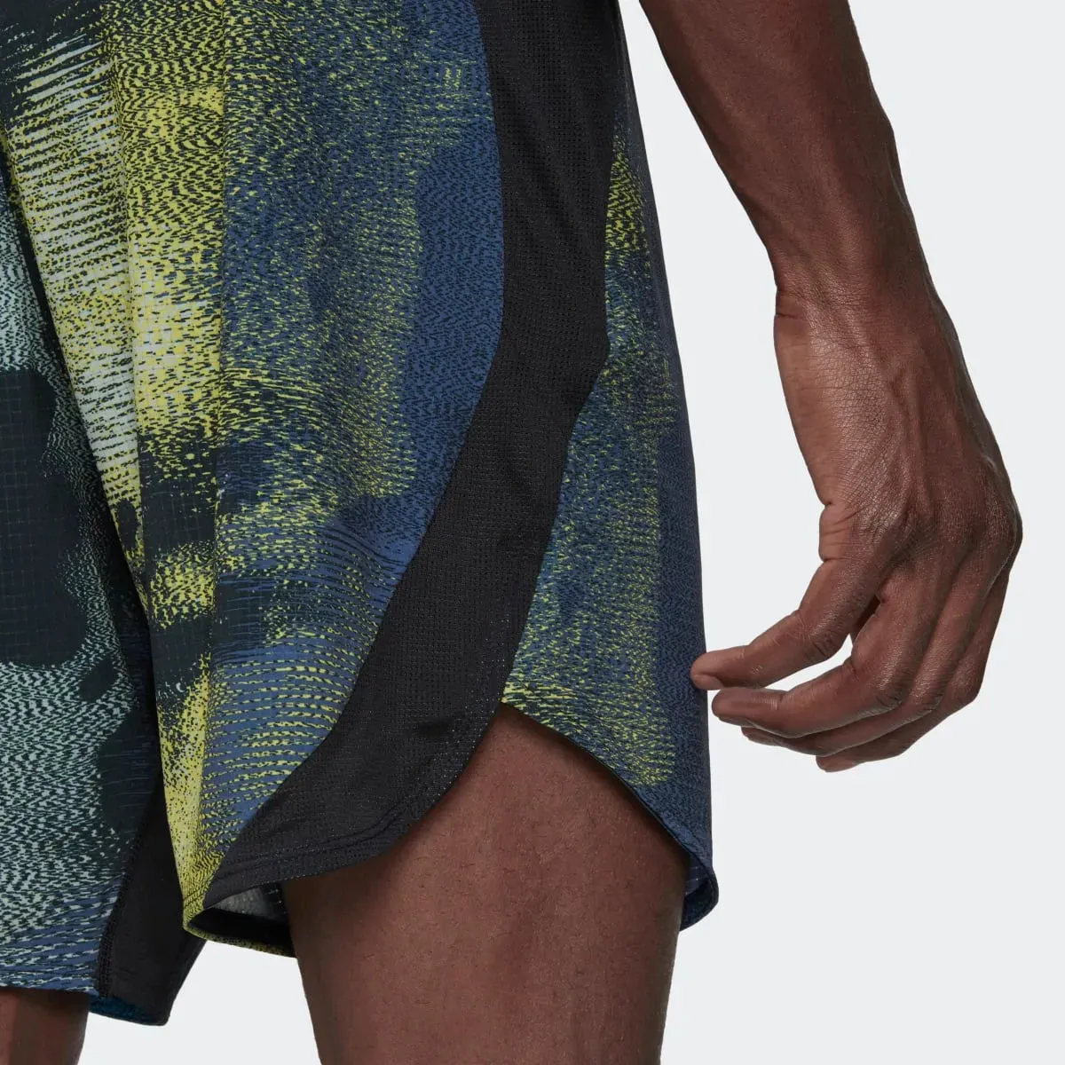 adidas Herren D4T HIIT Allover-Print Trainingsshorts Multi HN9363