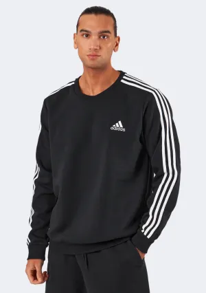 Adidas Herren Essentials Fleece 3-Streifen Sweatshirt