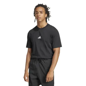 Adidas Herren Essentials Single Jersey T-Shirt mit kleinem Logo