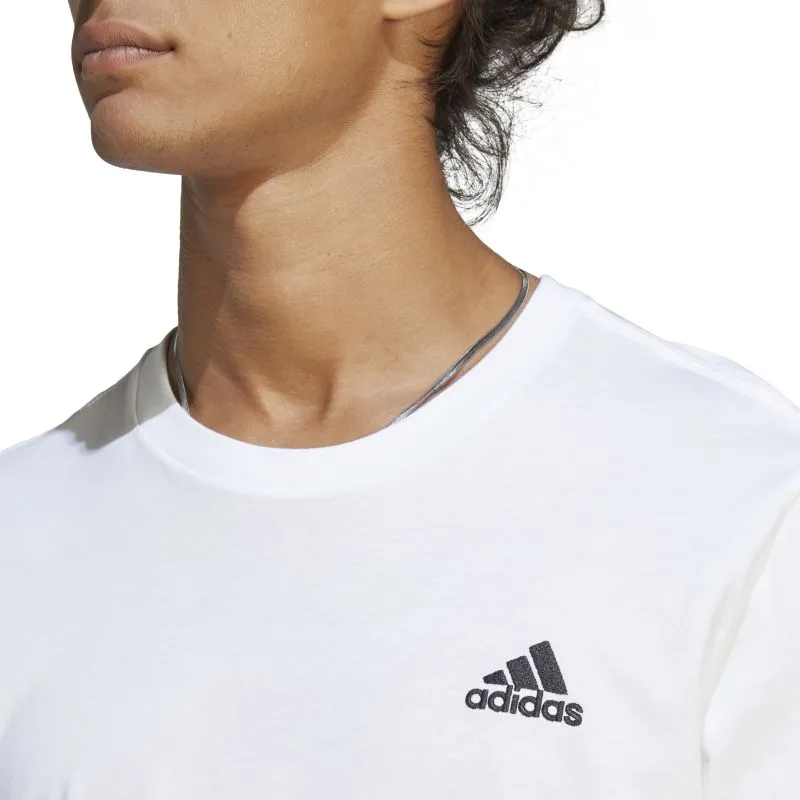 Adidas Herren Essentials T-Shirt mit kleinem Logo