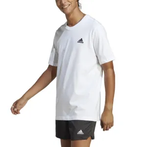 Adidas Herren Essentials T-Shirt mit kleinem Logo