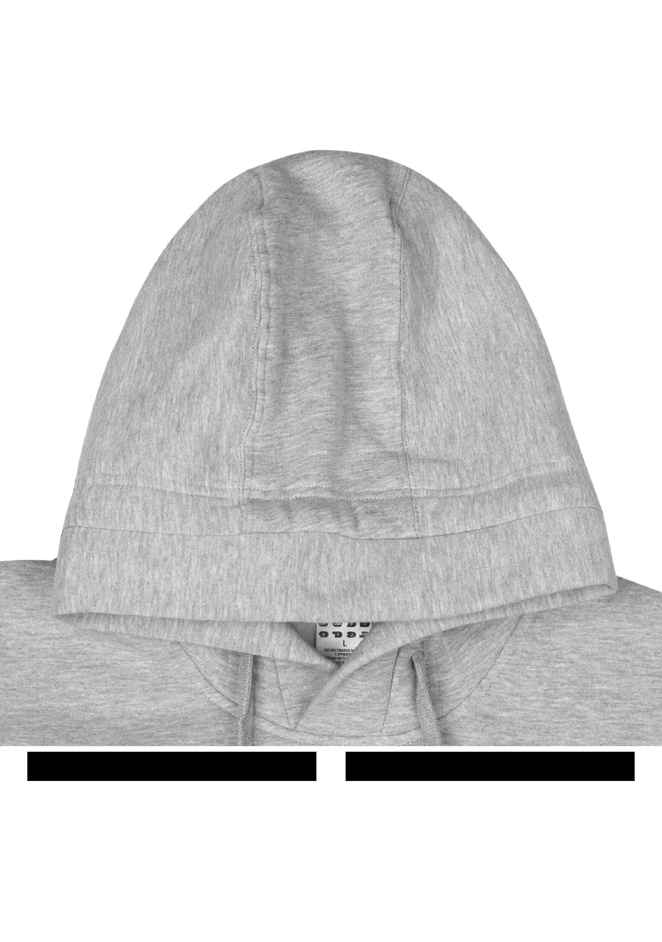 Adidas Herren WBC Traditional Grau/Schwarz Boxhoodie <BR> ADIWBCHD1
