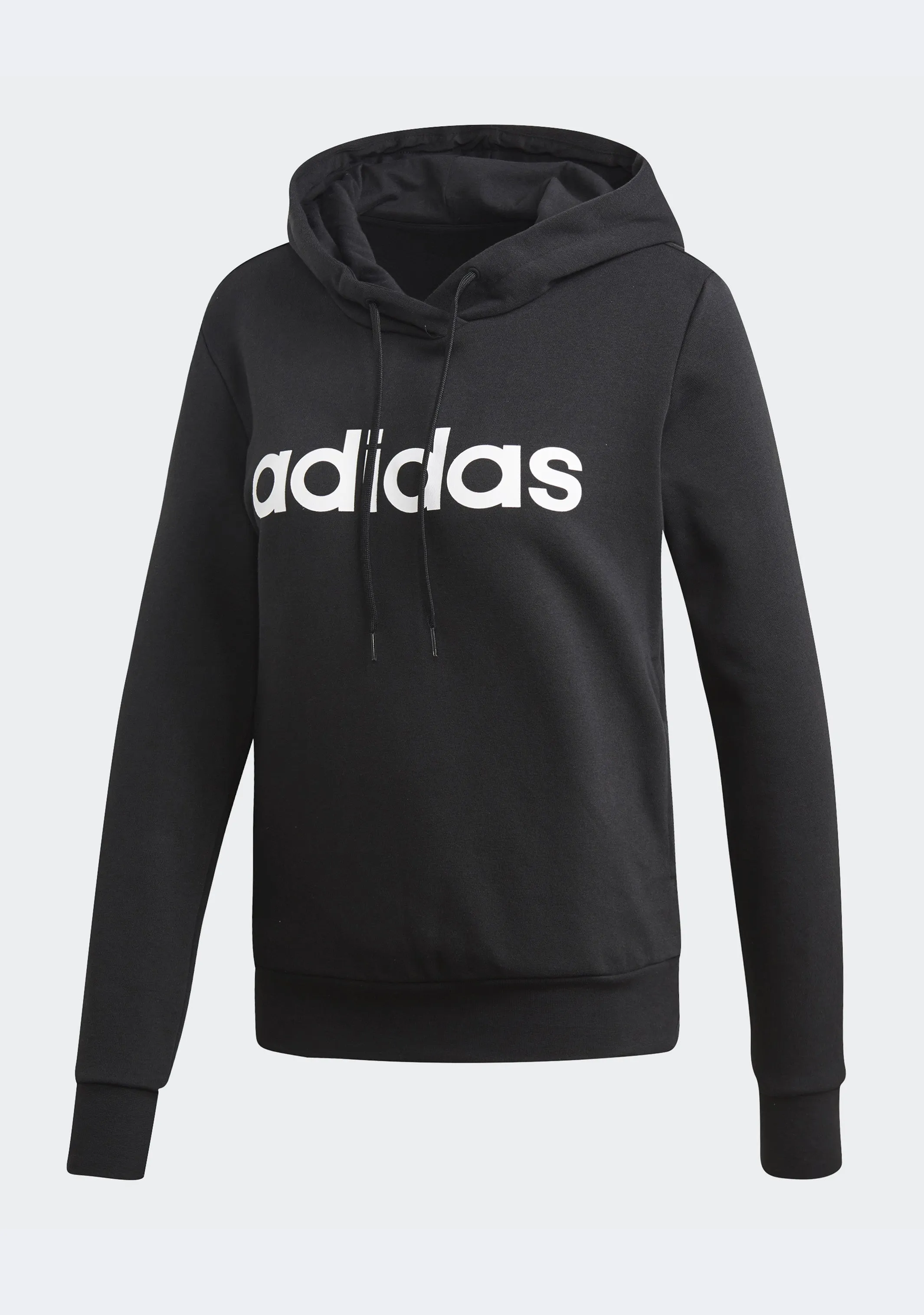 Adidas Damen Essentials Linear Baumwoll Hoodie