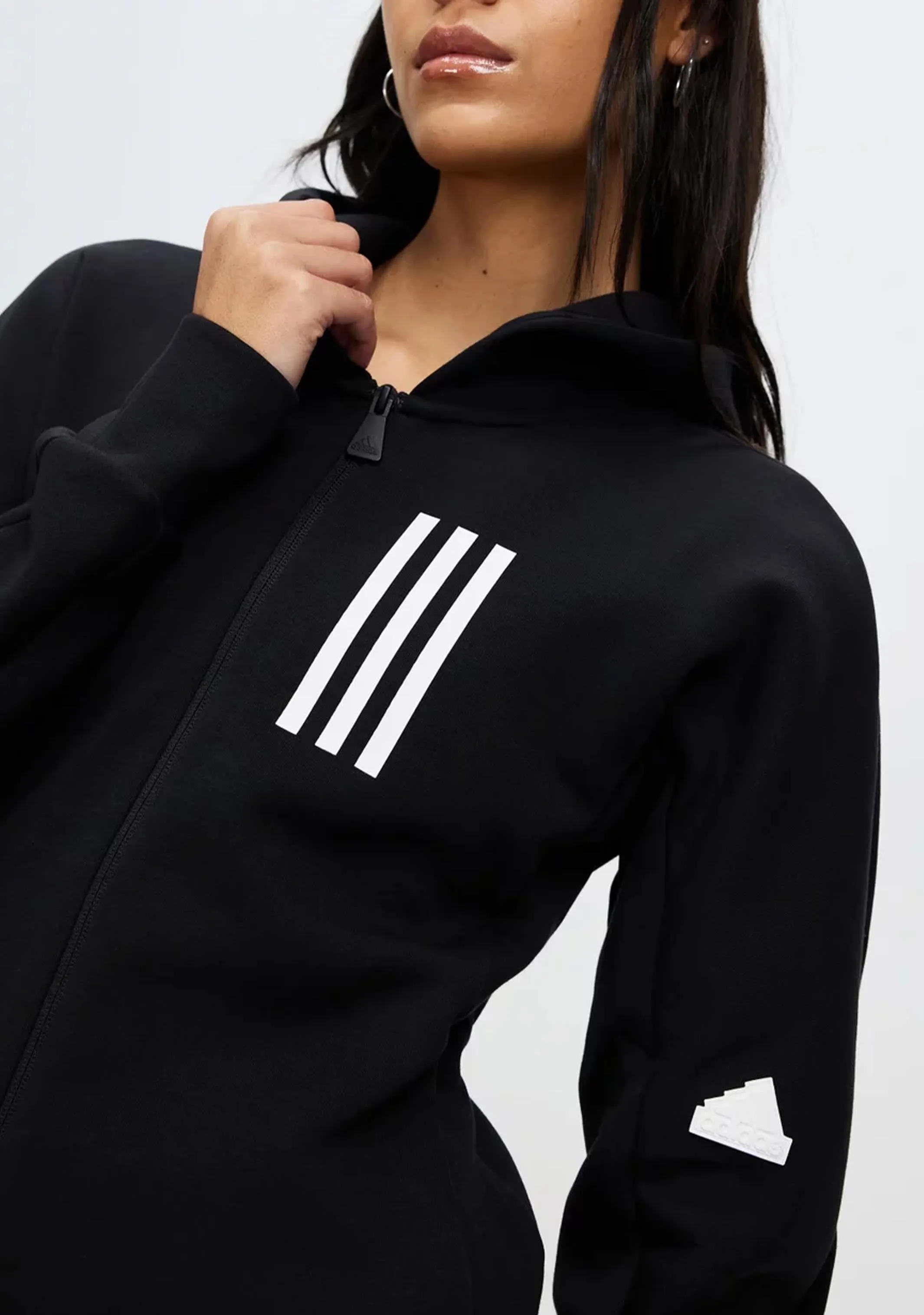 Adidas Damen Mission Victory Slim Fit Full-Zip Kapuzenpullover