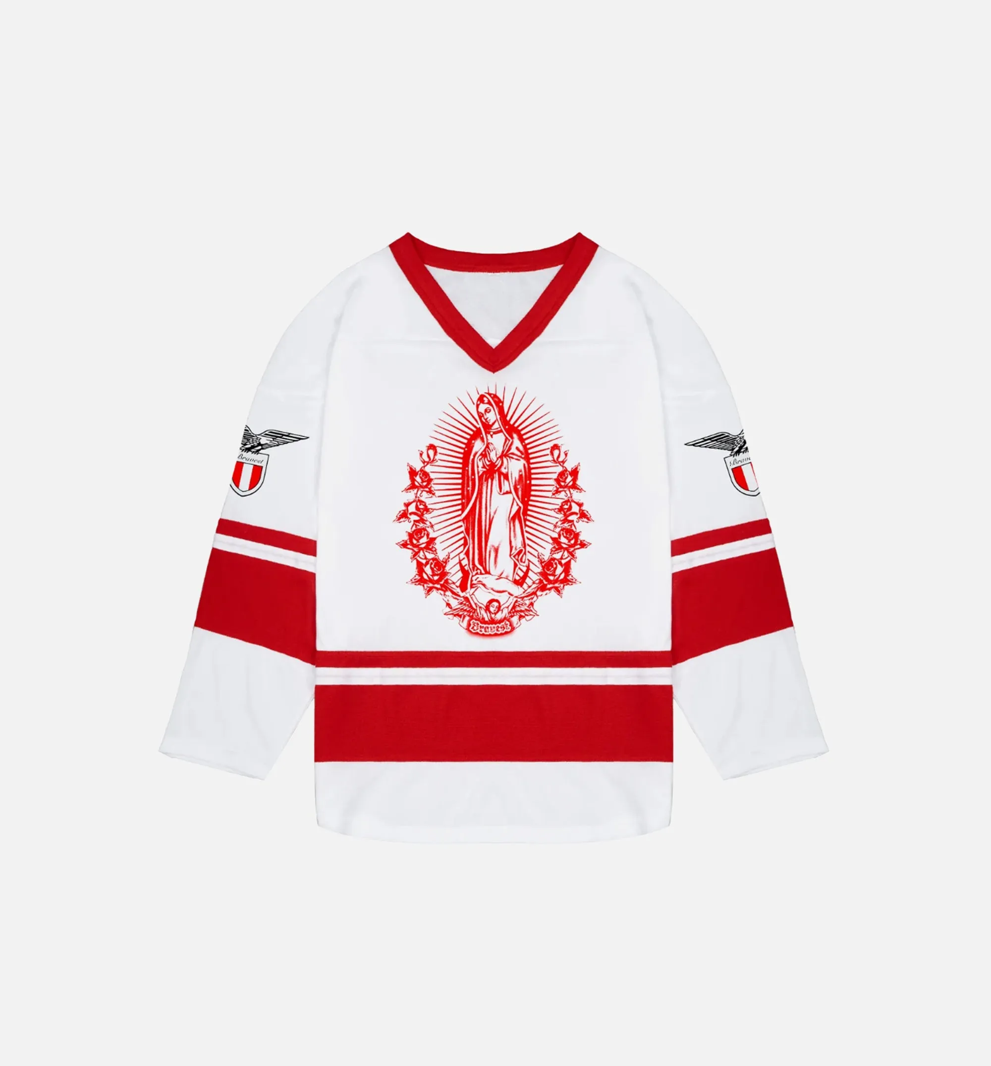 All Eyez Hockey Herren Trikot - Rot/Weiß