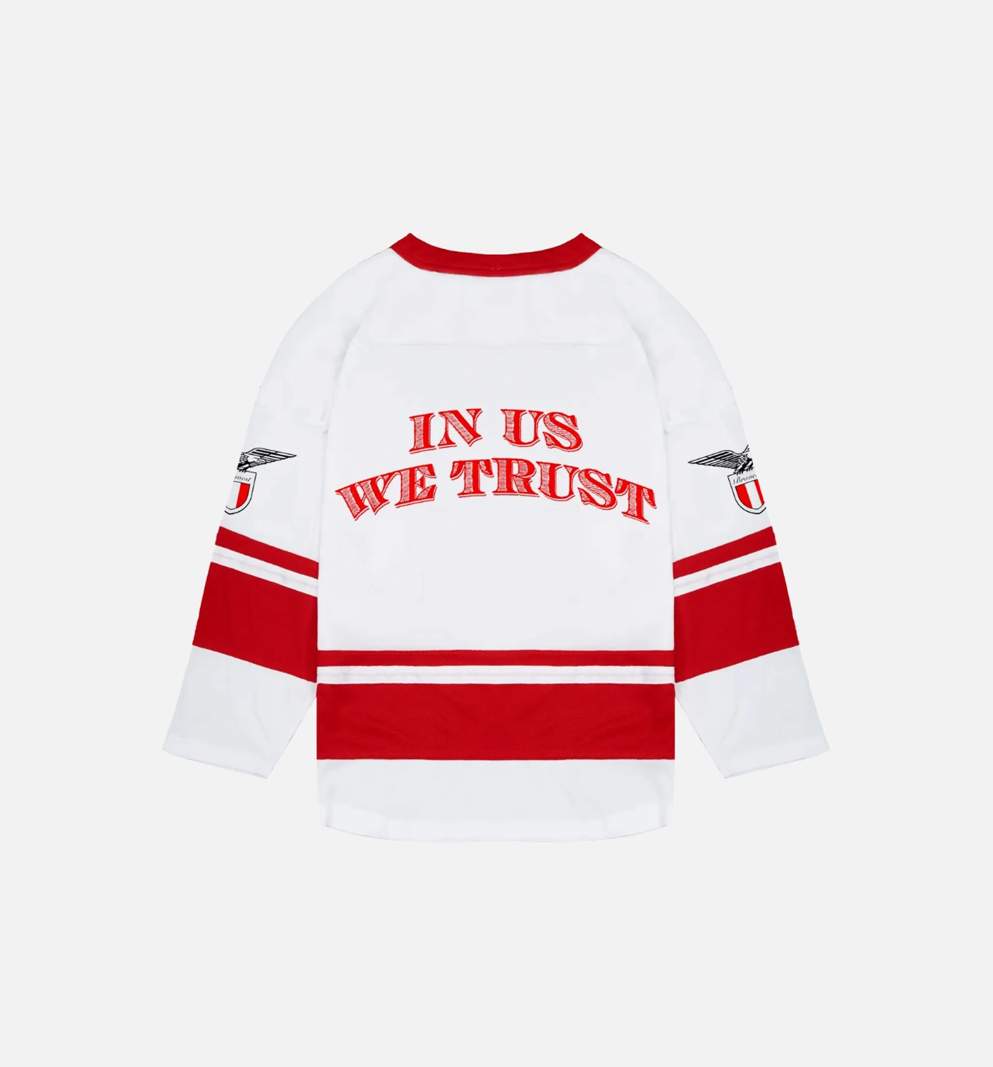 All Eyez Hockey Herren Trikot - Rot/Weiß