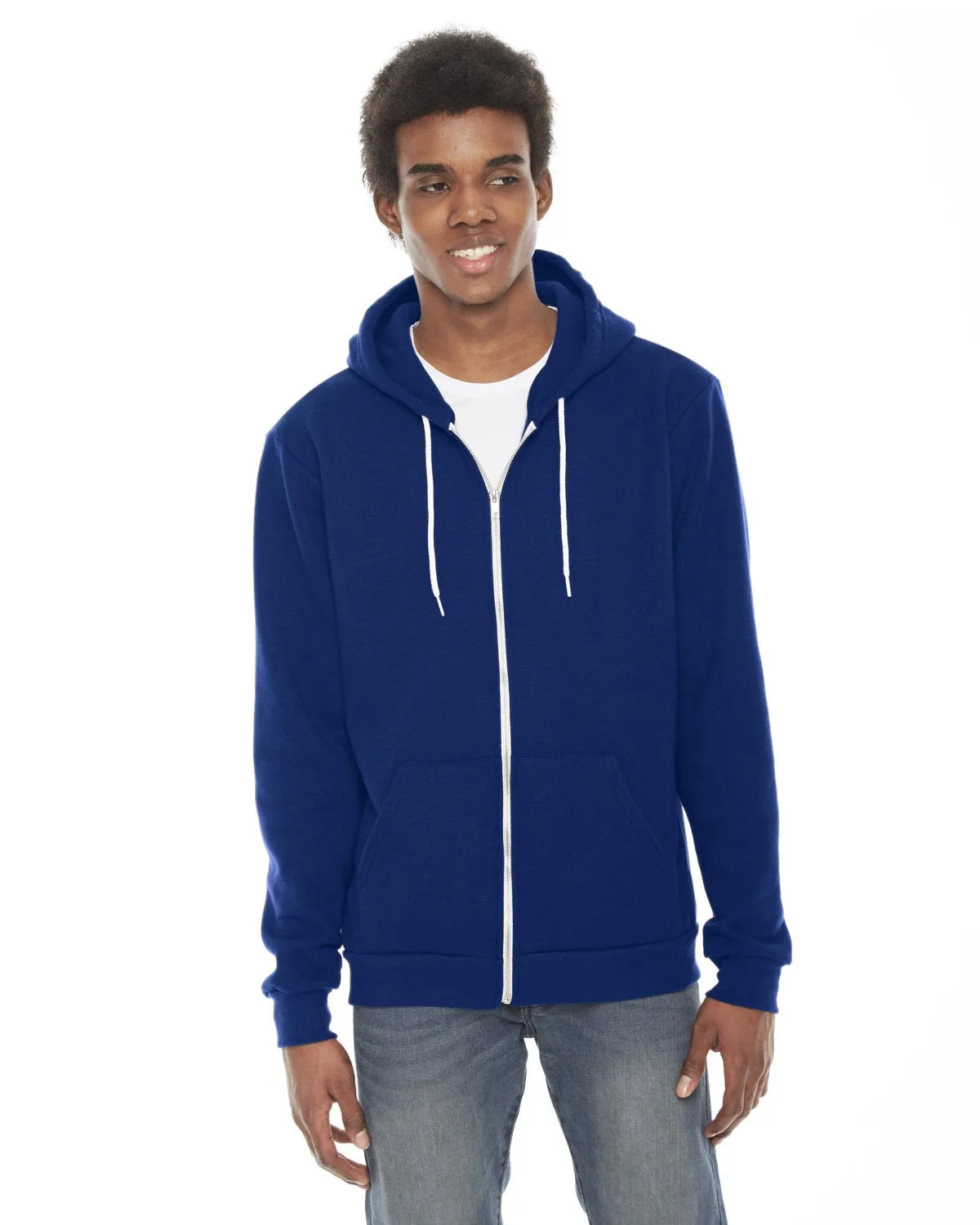 American Apparel F497W Unisex Flex Fleece Zip-Hoodie