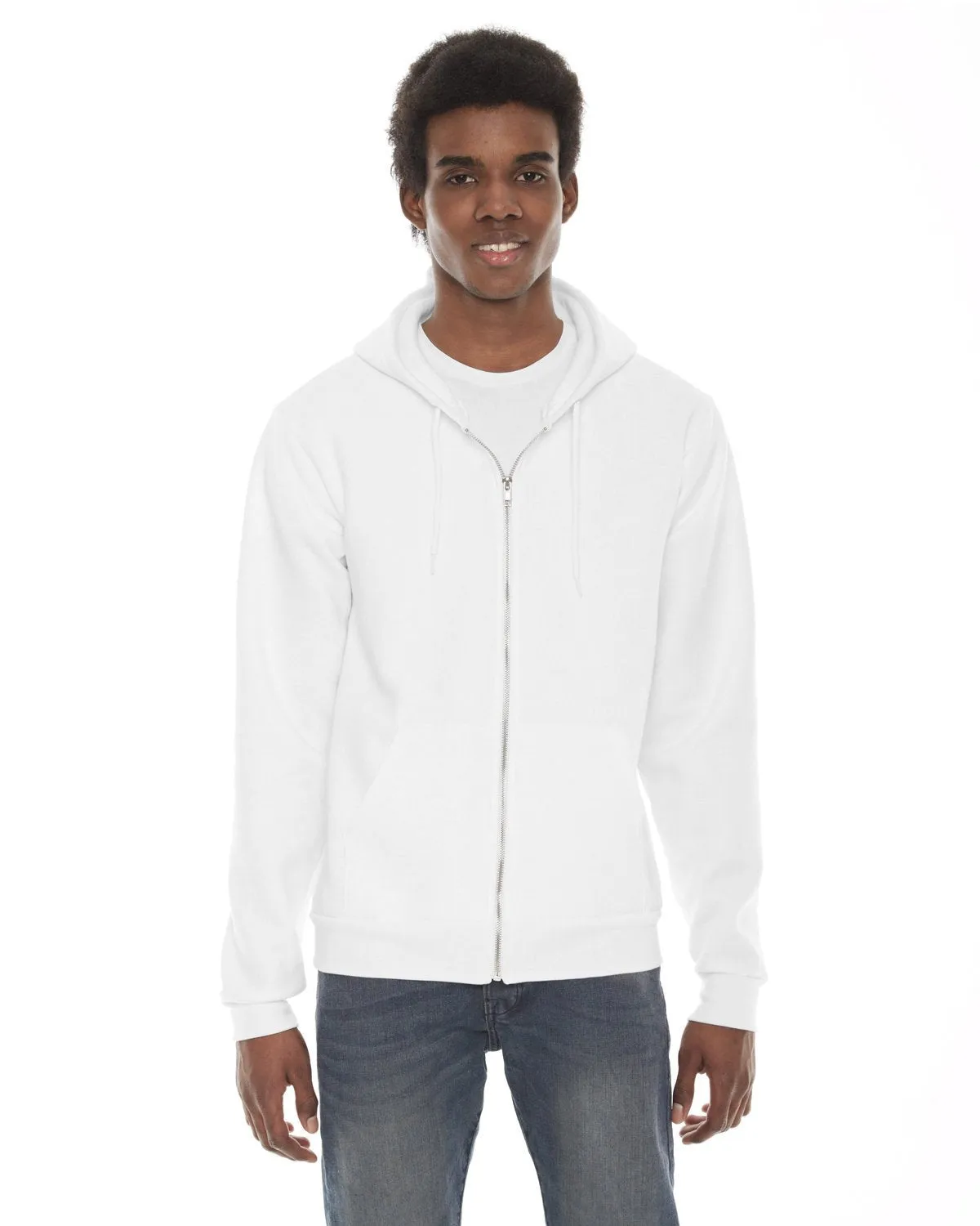 American Apparel F497W Unisex Flex Fleece Zip-Hoodie