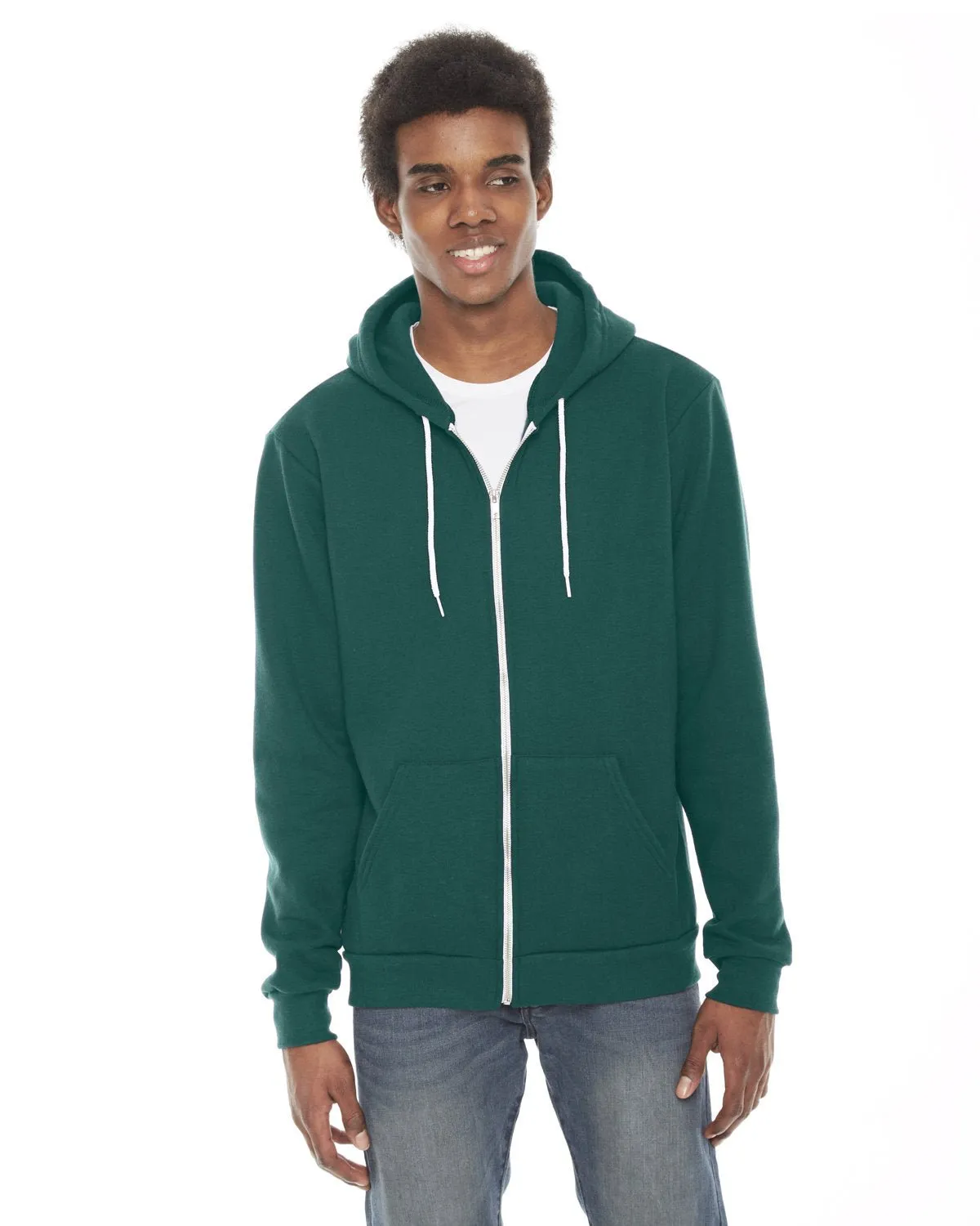 American Apparel F497W Unisex Flex Fleece Zip-Hoodie