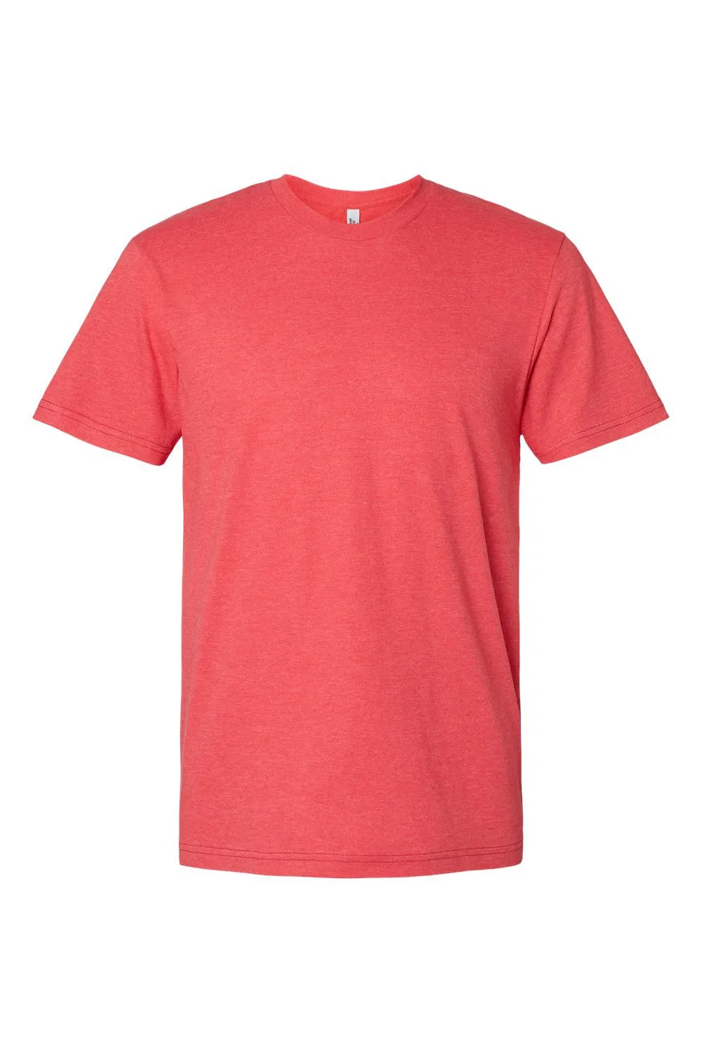 American Apparel Herren CVC Kurzarm Rundhals T-Shirt - Heather Rot