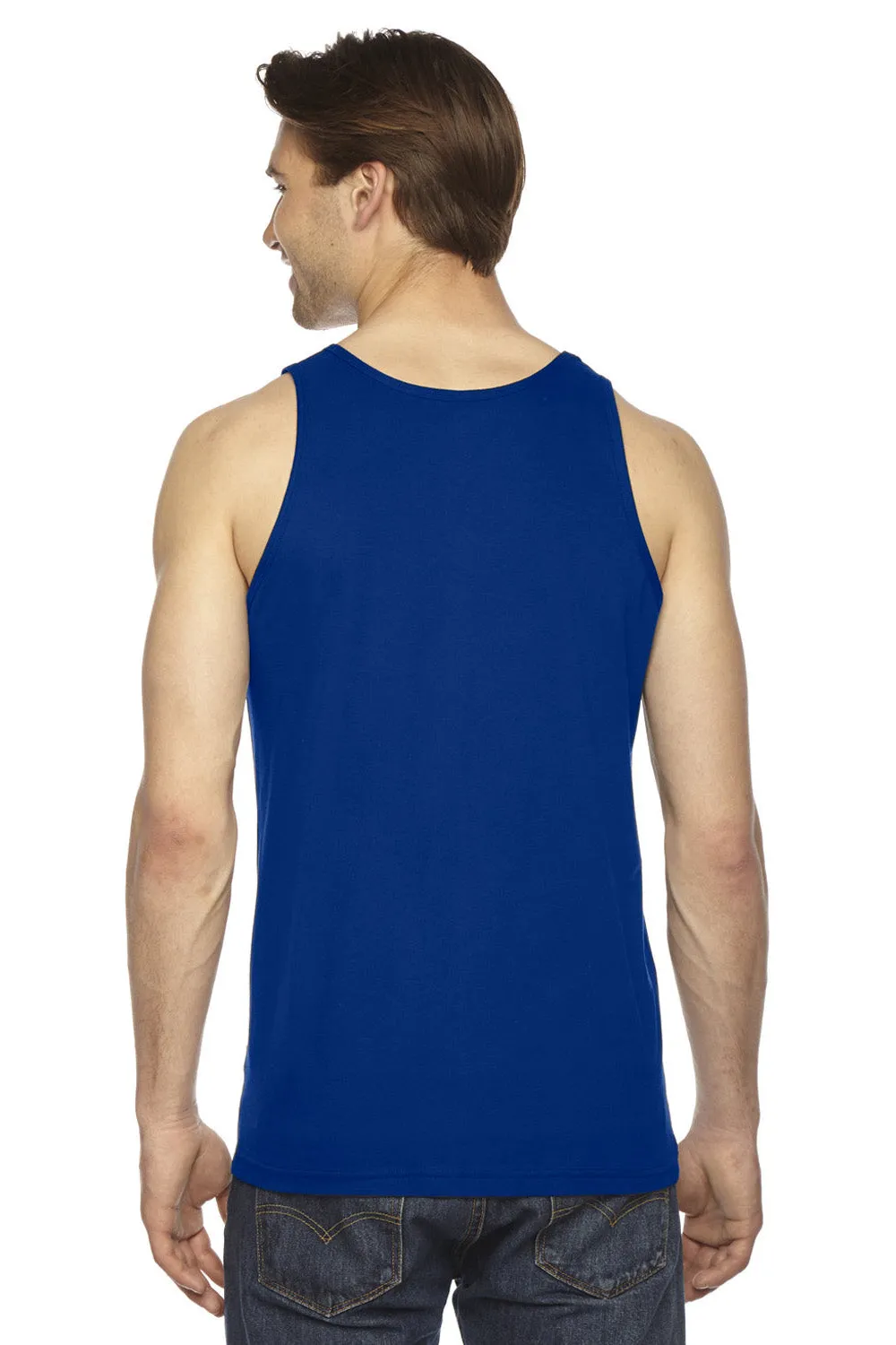 American Apparel Herren Fein-Jersey Tanktop - Lapisblau