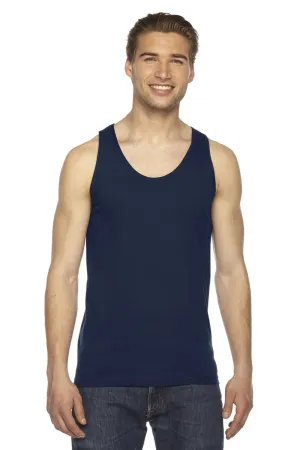 American Apparel Herren Fein-Jersey Tanktop - Marineblau