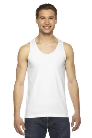 American Apparel Herren Fein-Jersey Tanktop - Weiß