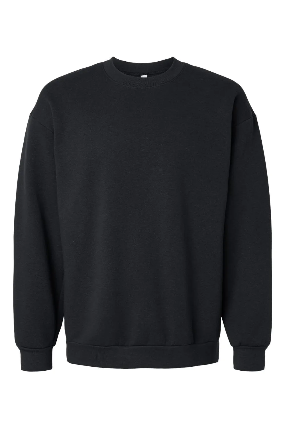 American Apparel Herren ReFlex Fleece Crewneck Sweatshirt - Schwarz