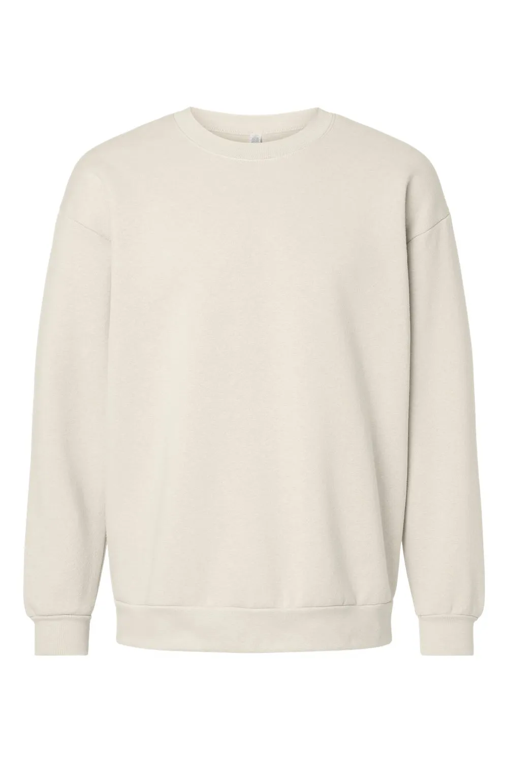 American Apparel Herren ReFlex Fleece Crewneck Sweatshirt - Knochenfarbe