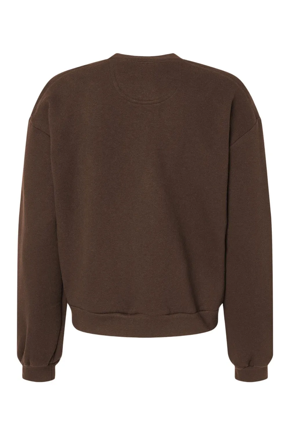 American Apparel Herren ReFlex Fleece Crewneck Sweatshirt - Braun