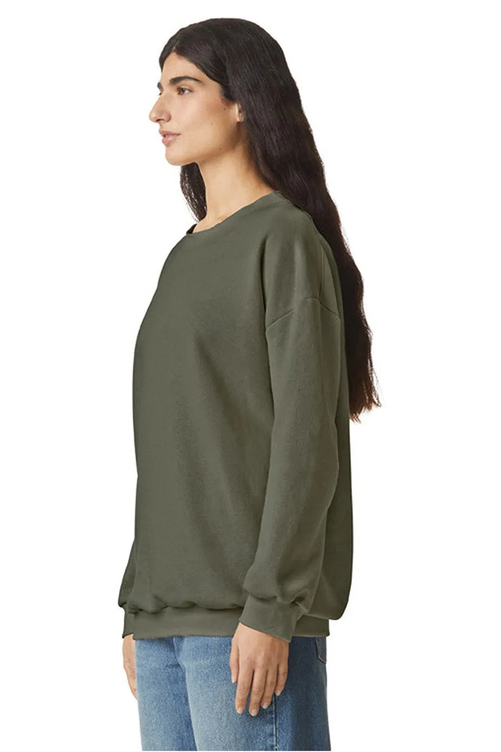 American Apparel Herren ReFlex Fleece Crewneck Sweatshirt - Lieutenant