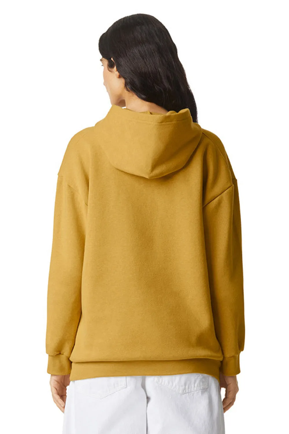 American Apparel Herren ReFlex Fleece Kapuzenpullover mit Kangaroo-Tasche - Senf