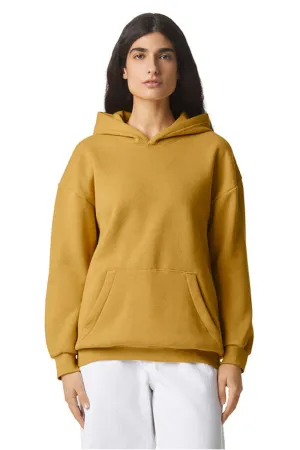 American Apparel Herren ReFlex Fleece Kapuzenpullover mit Kangaroo-Tasche - Senf