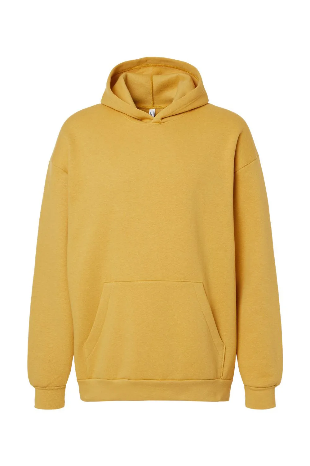 American Apparel Herren ReFlex Fleece Kapuzenpullover mit Kangaroo-Tasche - Senf