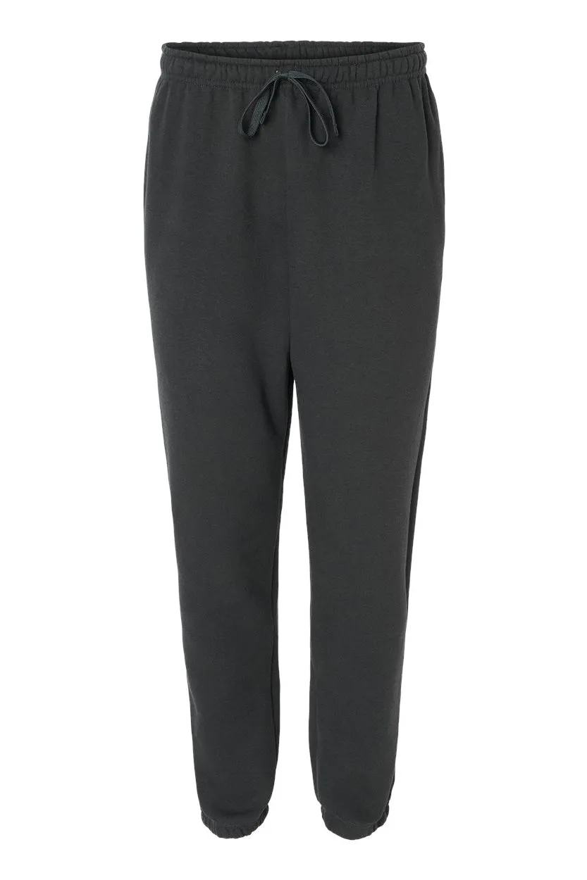 American Apparel Herren ReFlex Fleece Jogginghose mit Taschen - Schwarz
