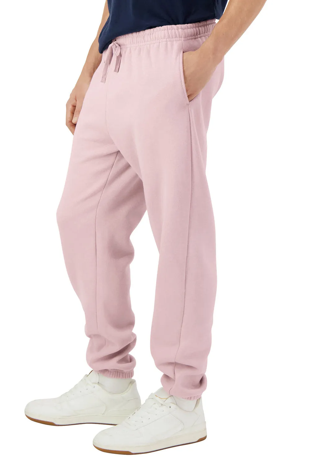 American Apparel Herren ReFlex Fleece Jogginghose mit Taschen - Blassrosa
