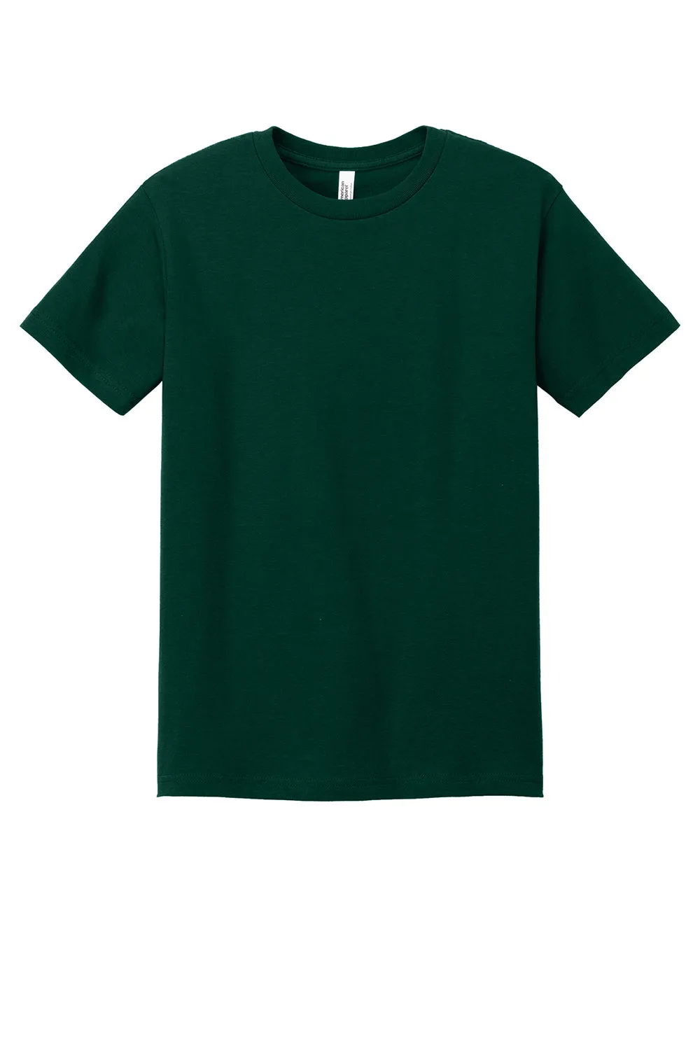 American Apparel Herren Kurzarm T-Shirt mit Rundhalsausschnitt - Waldgrün
