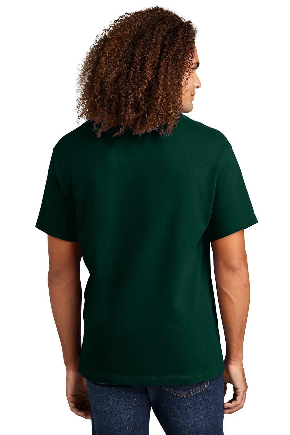 American Apparel Herren Kurzarm T-Shirt mit Rundhalsausschnitt - Waldgrün