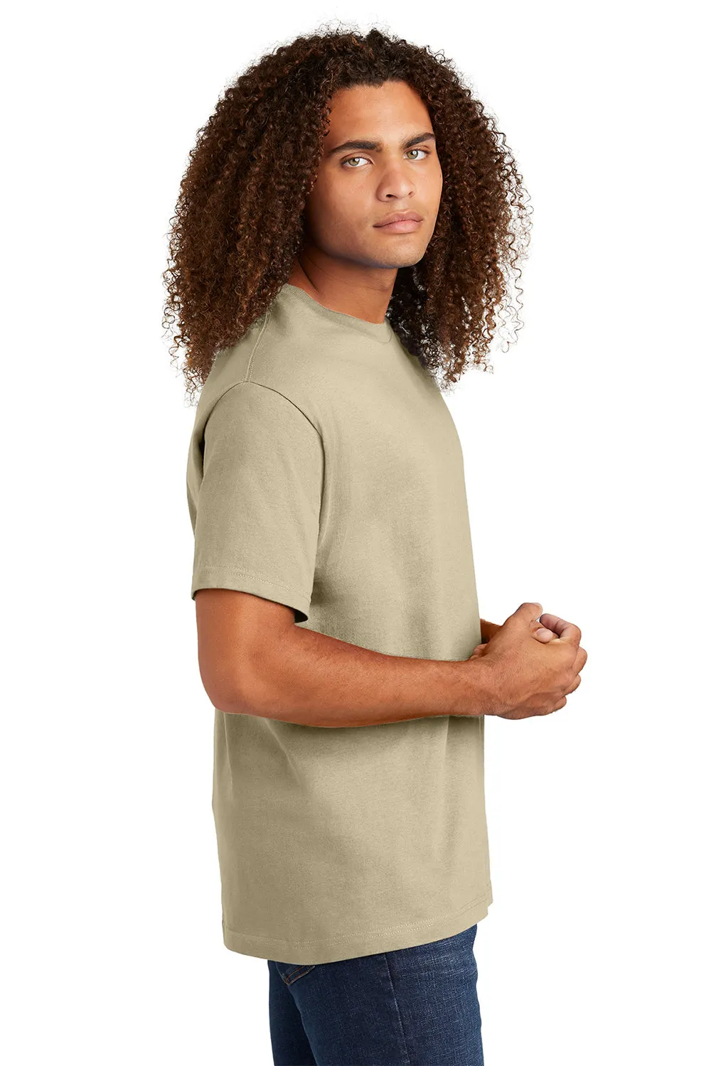 American Apparel Herren Kurzarm T-Shirt mit Rundhalsausschnitt - Sand