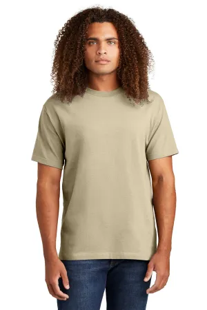 American Apparel Herren Kurzarm T-Shirt mit Rundhalsausschnitt - Sand