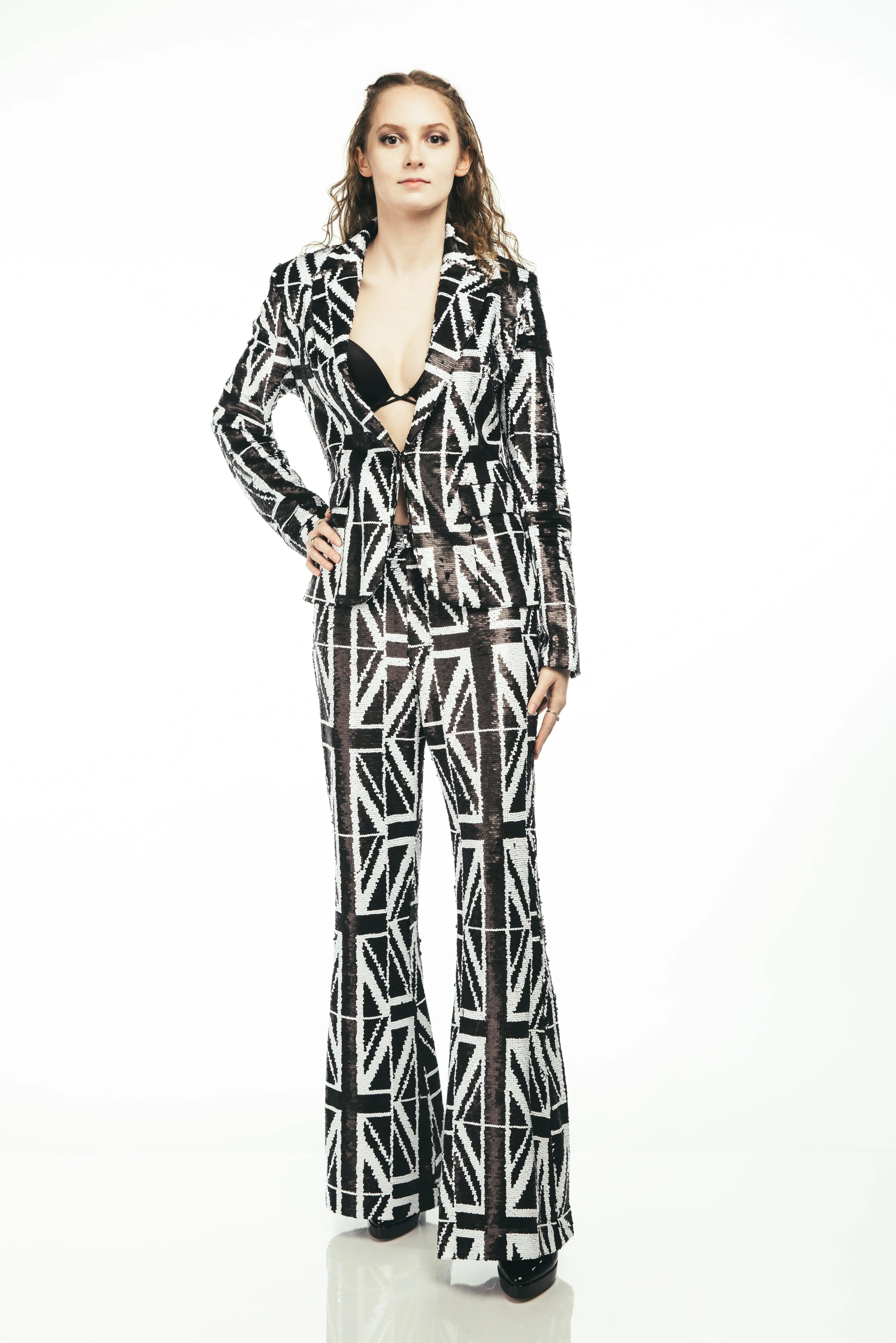 Jeder Alteisen-Schwarze-Jack-Blazer