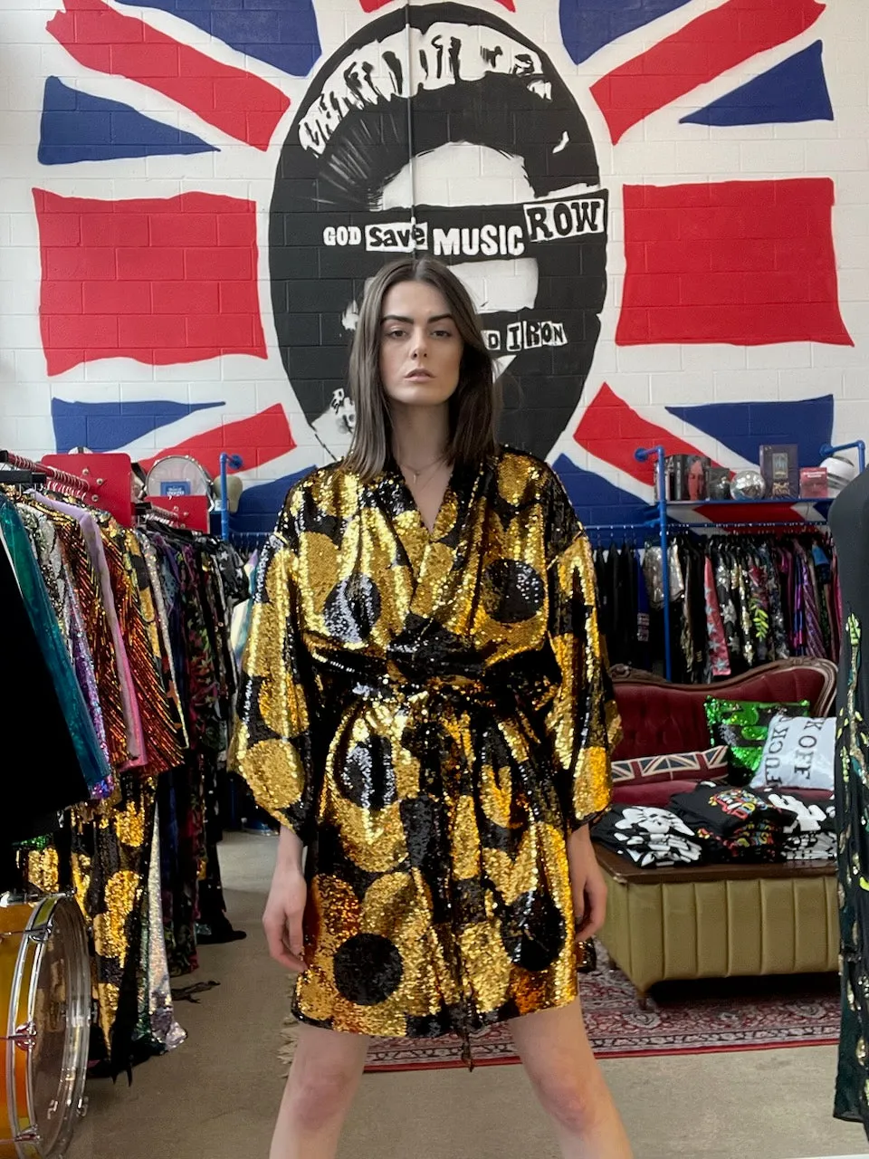 Jedes Alteisen Golden Quant Kimono