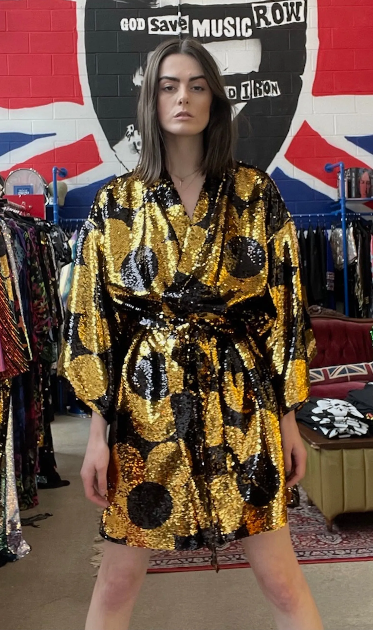 Jedes Alteisen Golden Quant Kimono
