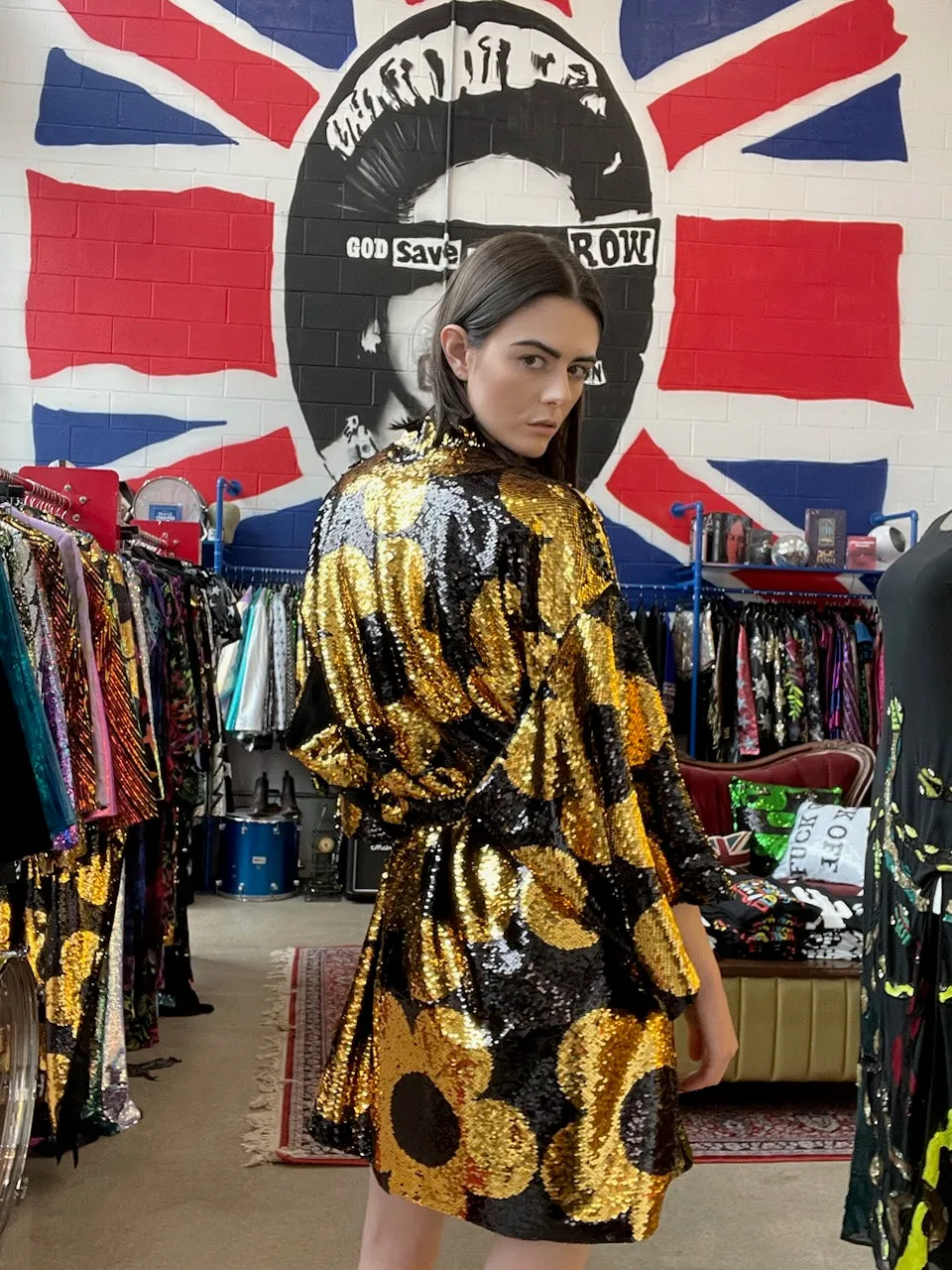 Jedes Alteisen Golden Quant Kimono