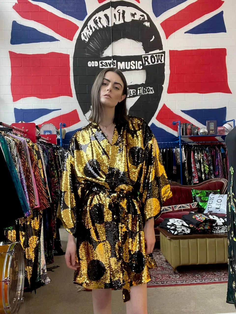 Jedes Alteisen Golden Quant Kimono