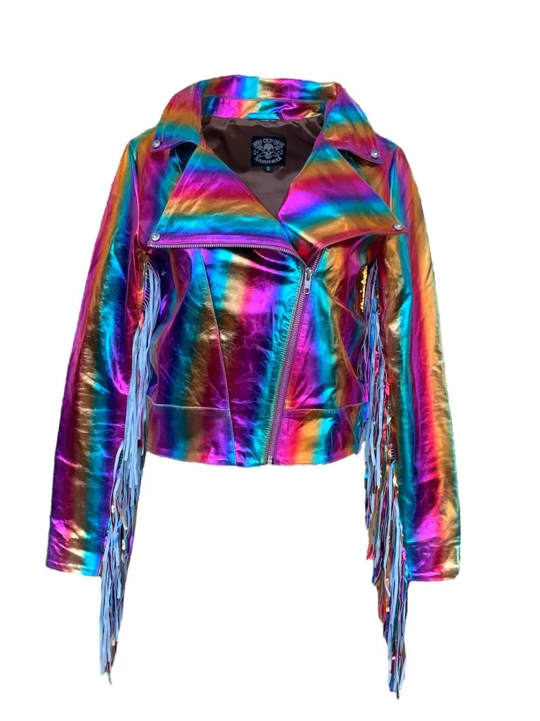 Jeder Alteisen-Regenbogen-Motorrad