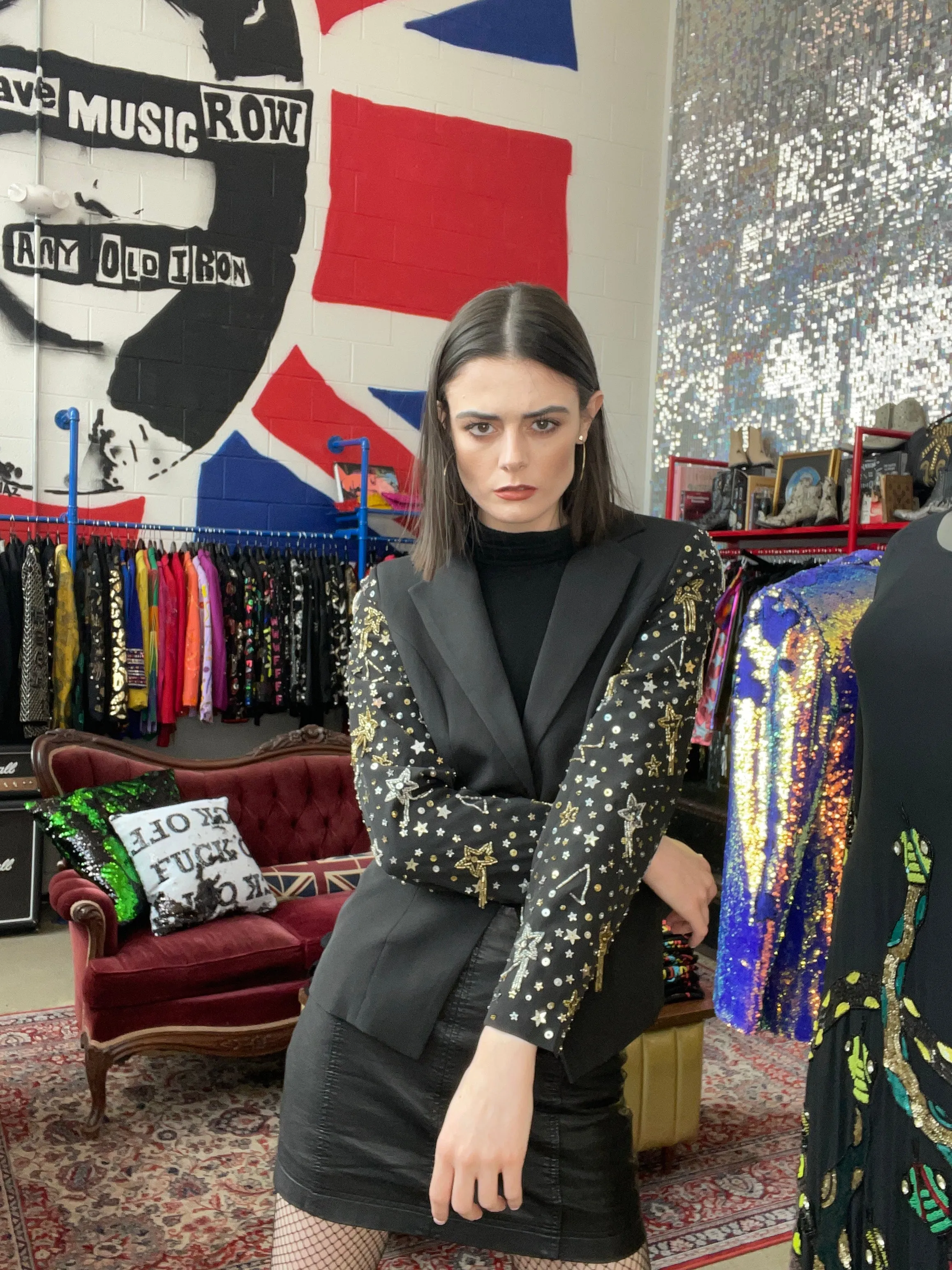 Jeder alte Eisen Sternschnuppen Blazer