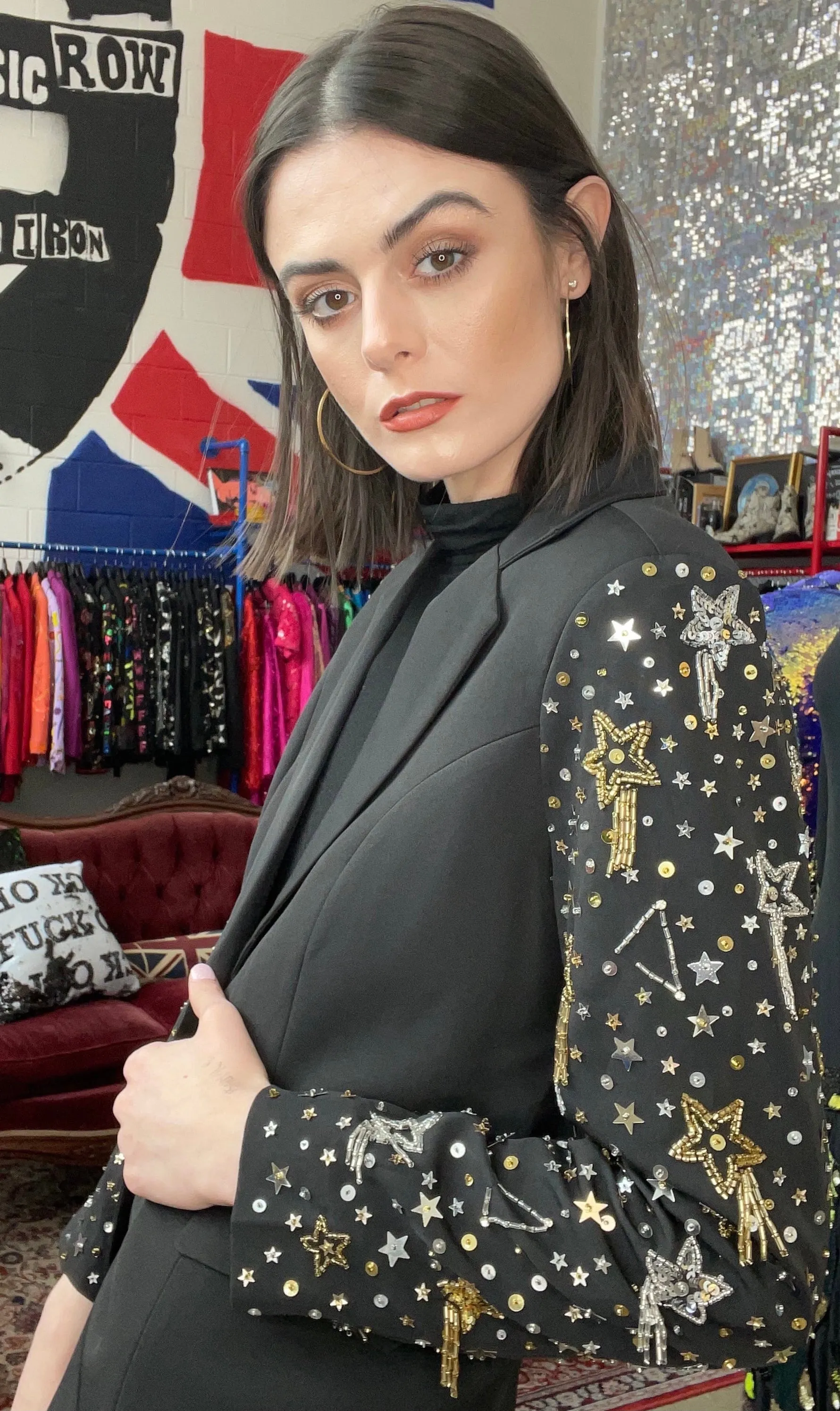 Jeder alte Eisen Sternschnuppen Blazer