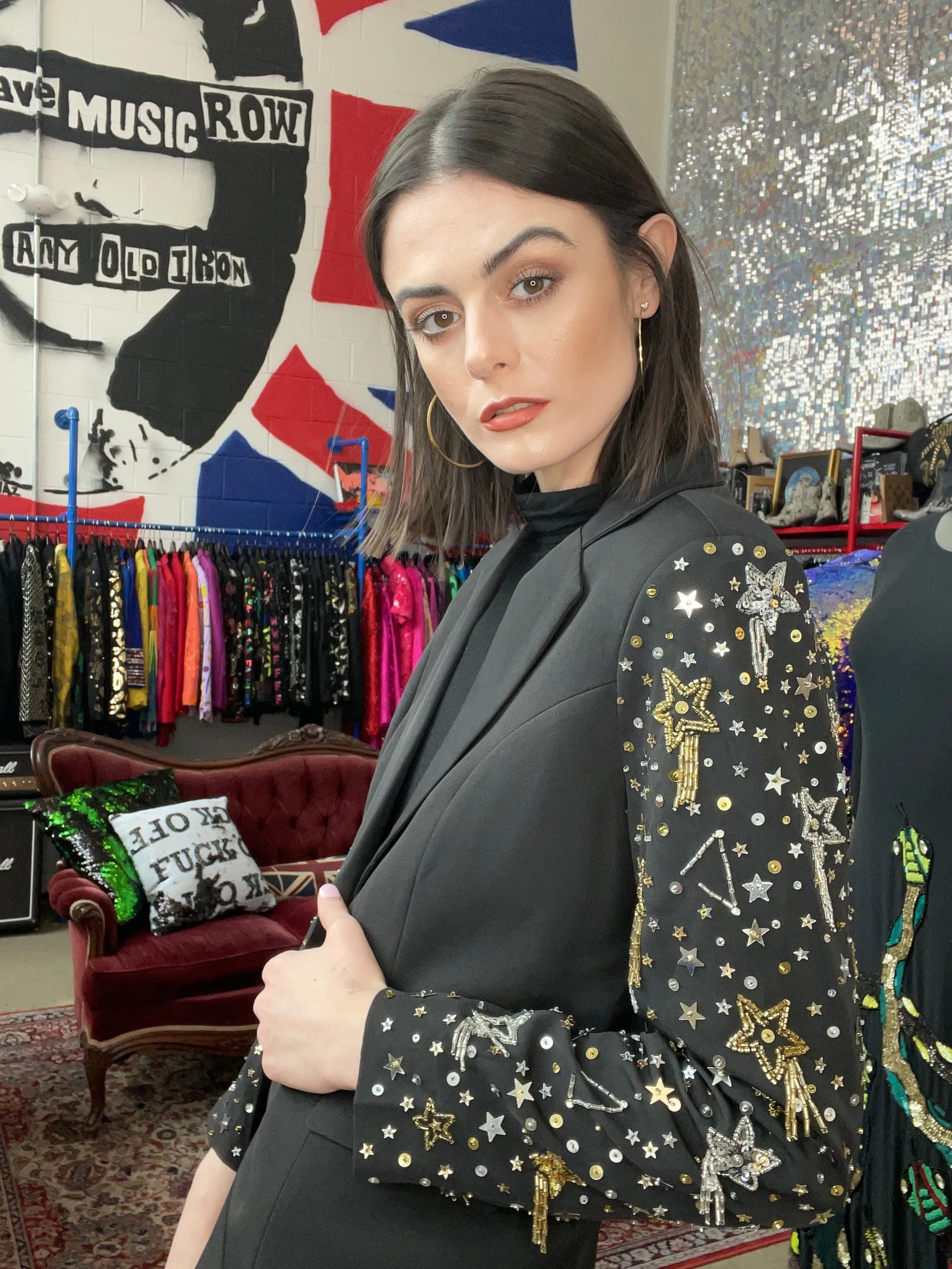 Jeder alte Eisen Sternschnuppen Blazer