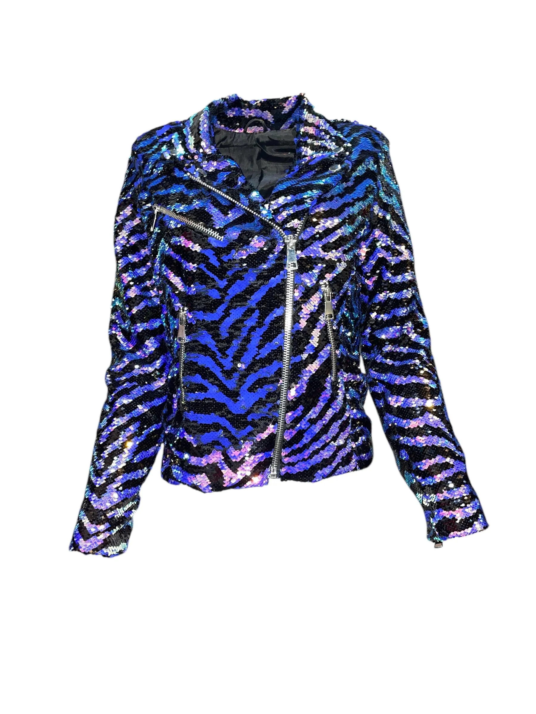 Jede Alteisen-Zebra-Motorradjacke