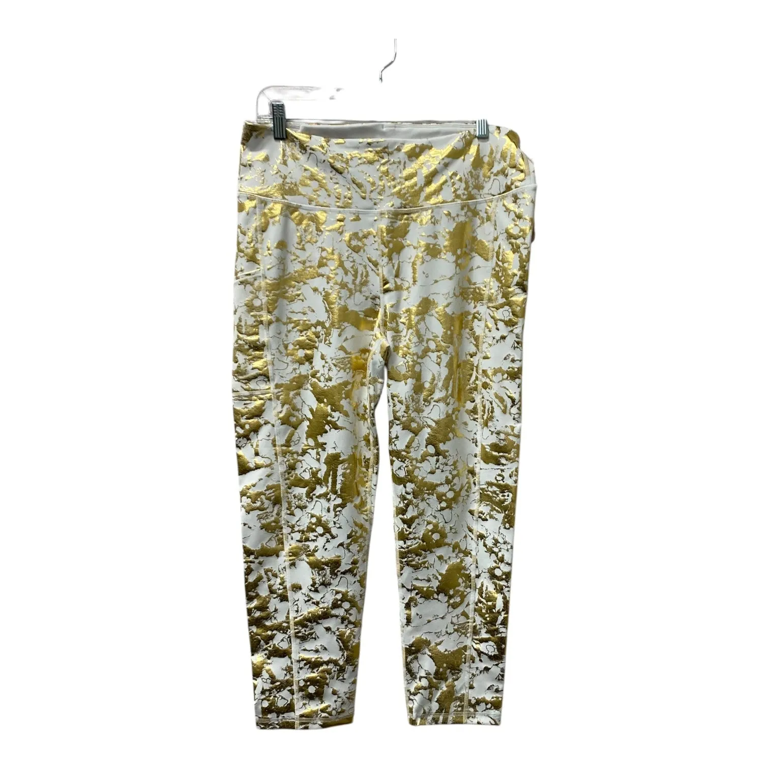 Bekleidungsetikettendesigner von Lilly Pulitzer in Gold & Weiß
