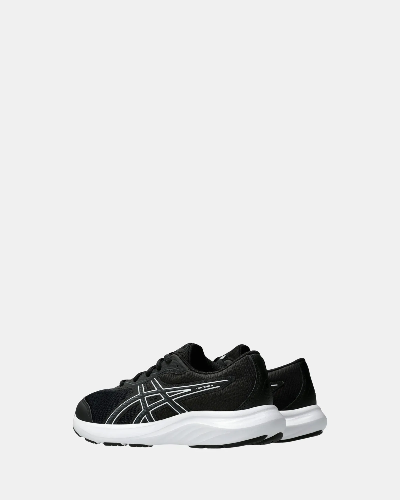 Asics Kinder-Schuhe Contend 9 Grundschule Schwarz/Weiß