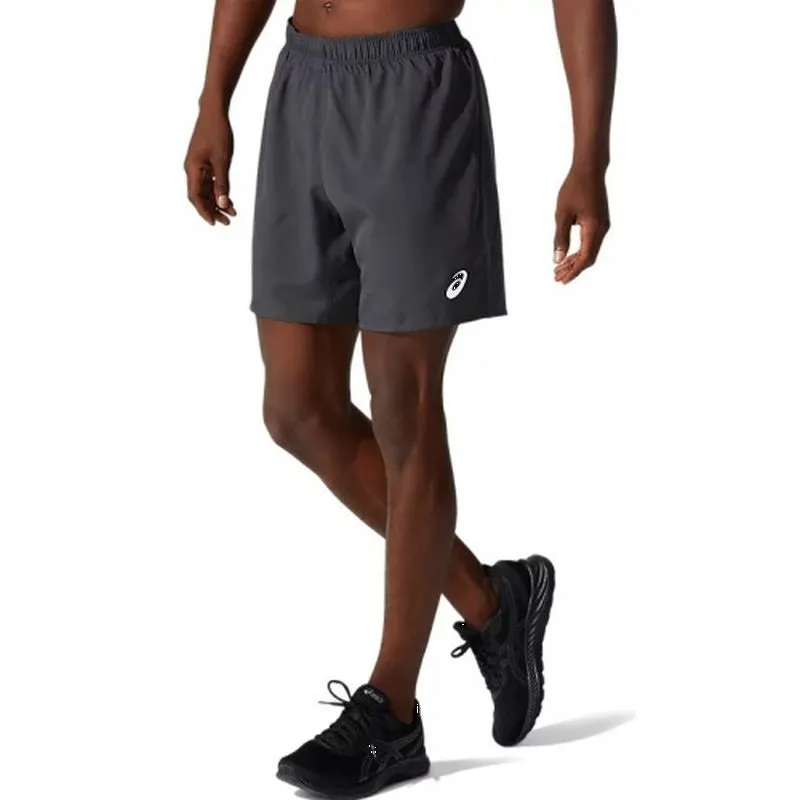 ASICS Herren 7-Zoll Silber Laufshorts