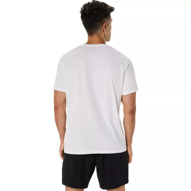 ASICS Herren Spiral Logo Grafik T-Shirt