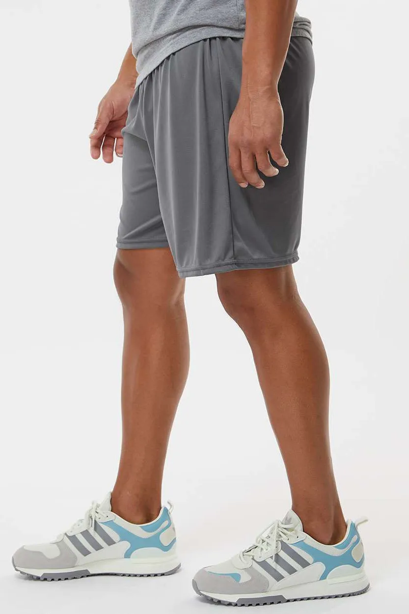 Augusta Sportswear Herren Octane Feuchtigkeitstransportierende Shorts - Graugrau