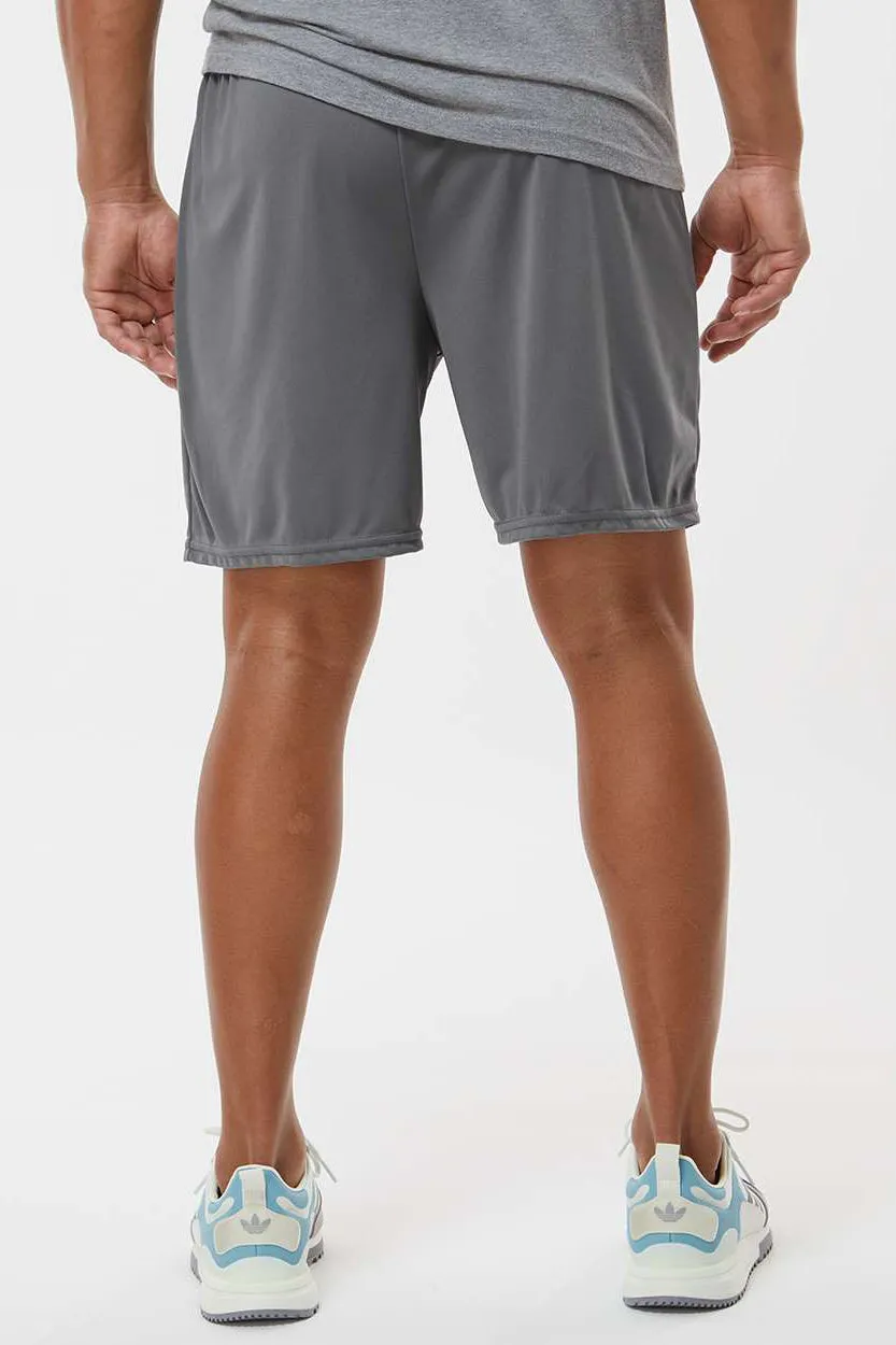 Augusta Sportswear Herren Octane Feuchtigkeitstransportierende Shorts - Graugrau
